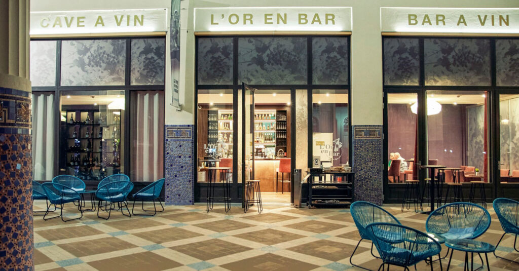 Restaurant L'Or en Bar - galerie thermale de Contrexéville